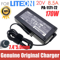 Original Liteon 20V 8.5A PA-1171-72 Adapter for Elgato USB-C Docking Station 20DAA9901 wPC 7.4x5.0mm Laptop Power Supply