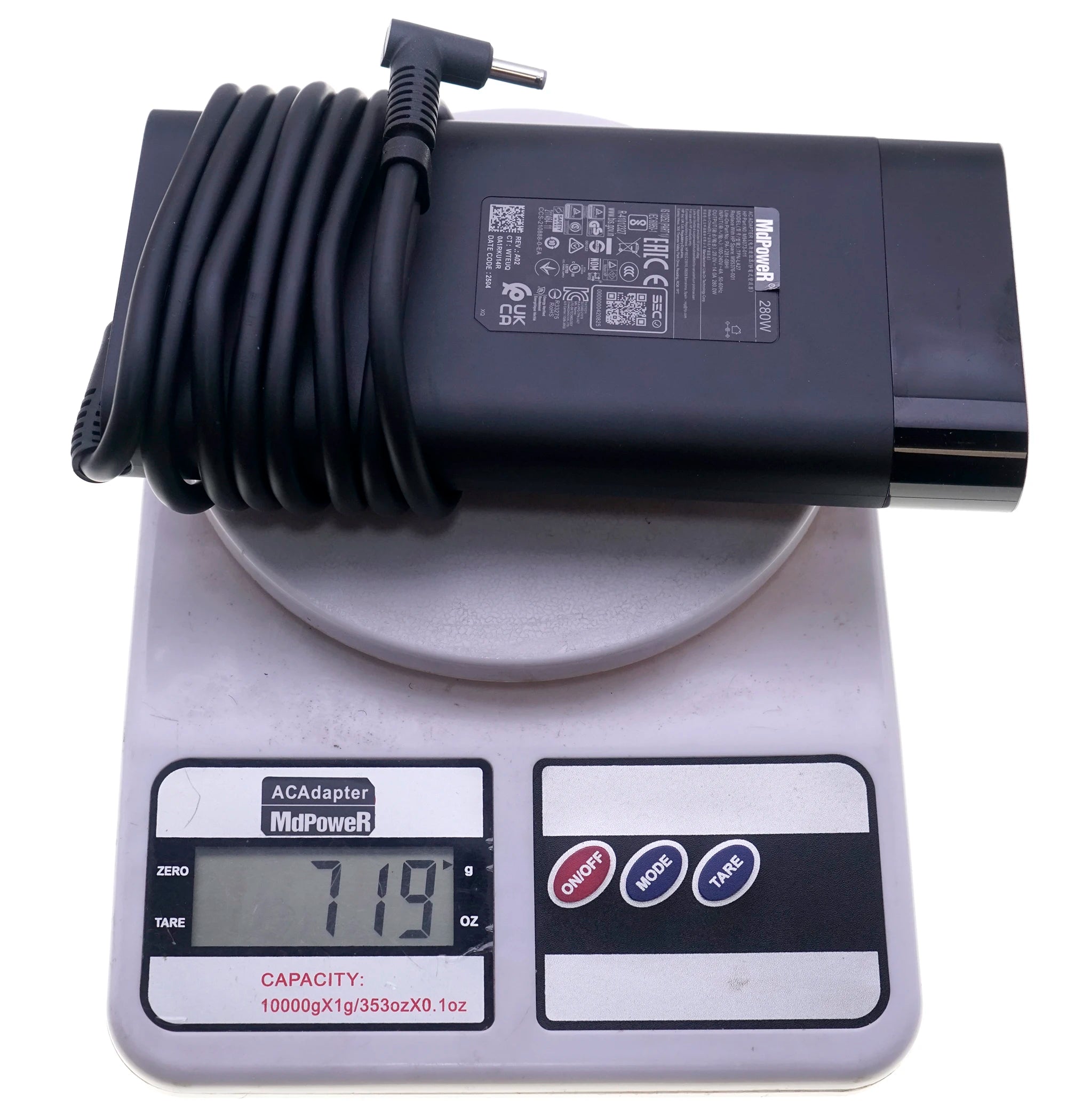 Original For HP OMEN Laptop Power Supply 20V 14A 280W TPN-LA27 TPN-CA26 AC Adapter Charger M94073-001 M95376-001 4.5*3.0mm OEM