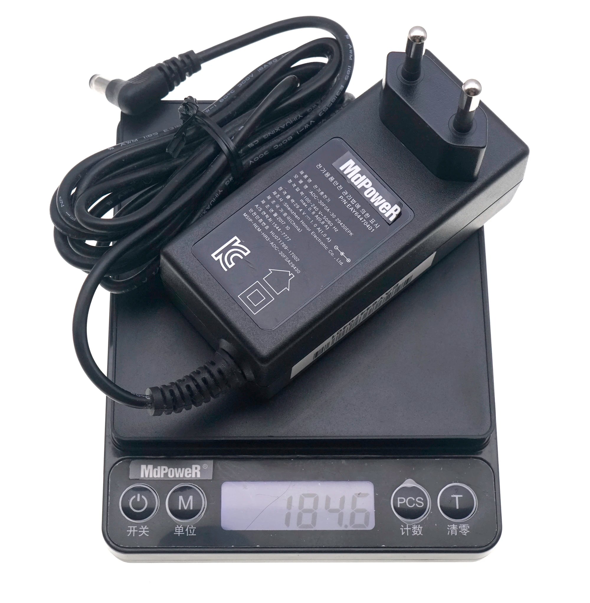 Original 29.4V 1A AC Adapter ADC-30FSA-30 29430EPK EAY64470401 For LG CordZero A9 A912 A913 A916 A927 A929 Vacuum Power Supply