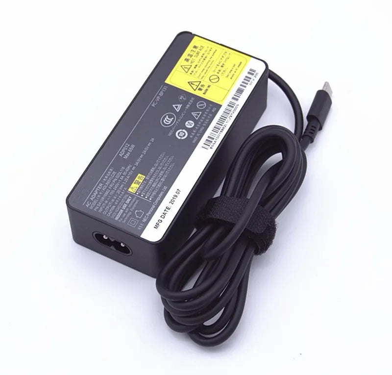 For NEC Genuine Laptop AC Power Adapter Charger 65W 20V 3.25A USB-C Type-C ADLX65YLC2E Power Supply