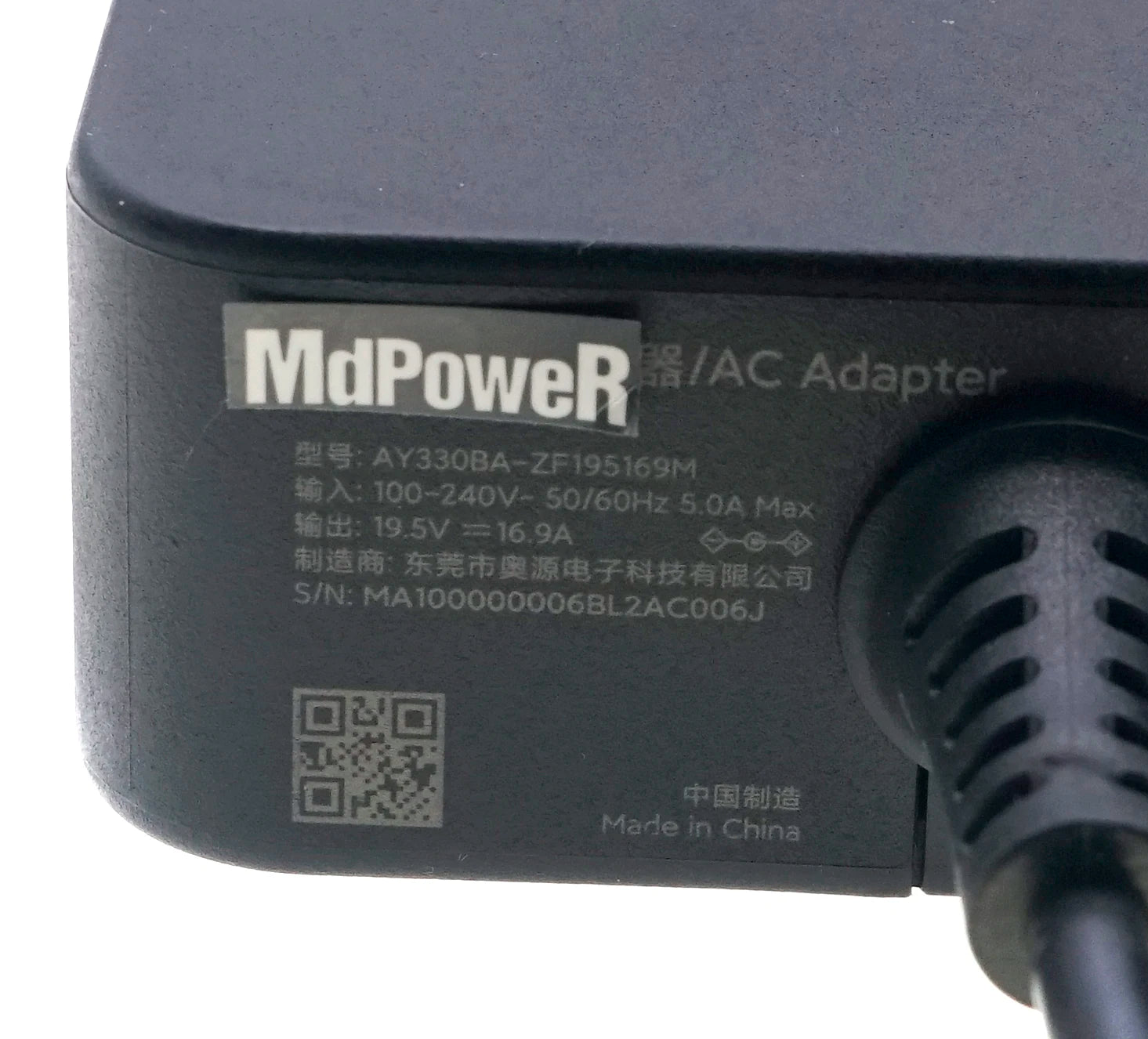 Genuine AD330 19.5V 16.9A 330W 7.4x5.0mm AY330BA-ZF195169M AC Adapter Charger For MI XIAOMI Redmi G pro Laptop Power Supply