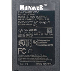 Genuine 12V 3.5A MU42-3120350-A1 332-10762-01 AC Adapter Charger For Netgear Router LCD Monitor CCTV CAMERA Power Supply 5.5*2.1