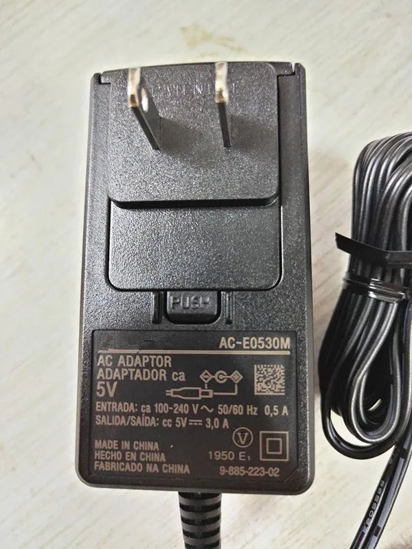 5V 3A Original  Power AC Adapter Charger For SONY SRS-XB30 AC-E0530M SRS-XB41 Portable Speaker Dock Power Supply