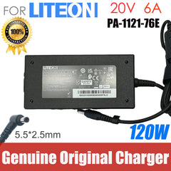Genuine LITEON PA-1121-76E 20V 6A 120W  AC Adapter For Intel NUC Laptop Power Supply Charger PA-1121-76 5.5x2.5mm Original