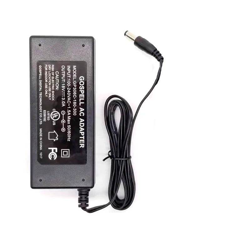 Replacement AC DC Adapter 18V 3A 2.8A Charger RZ05-0126 Power Adaptor For Razer LEVIATHAN RZ05 RC30 Music Speakers Power Supply