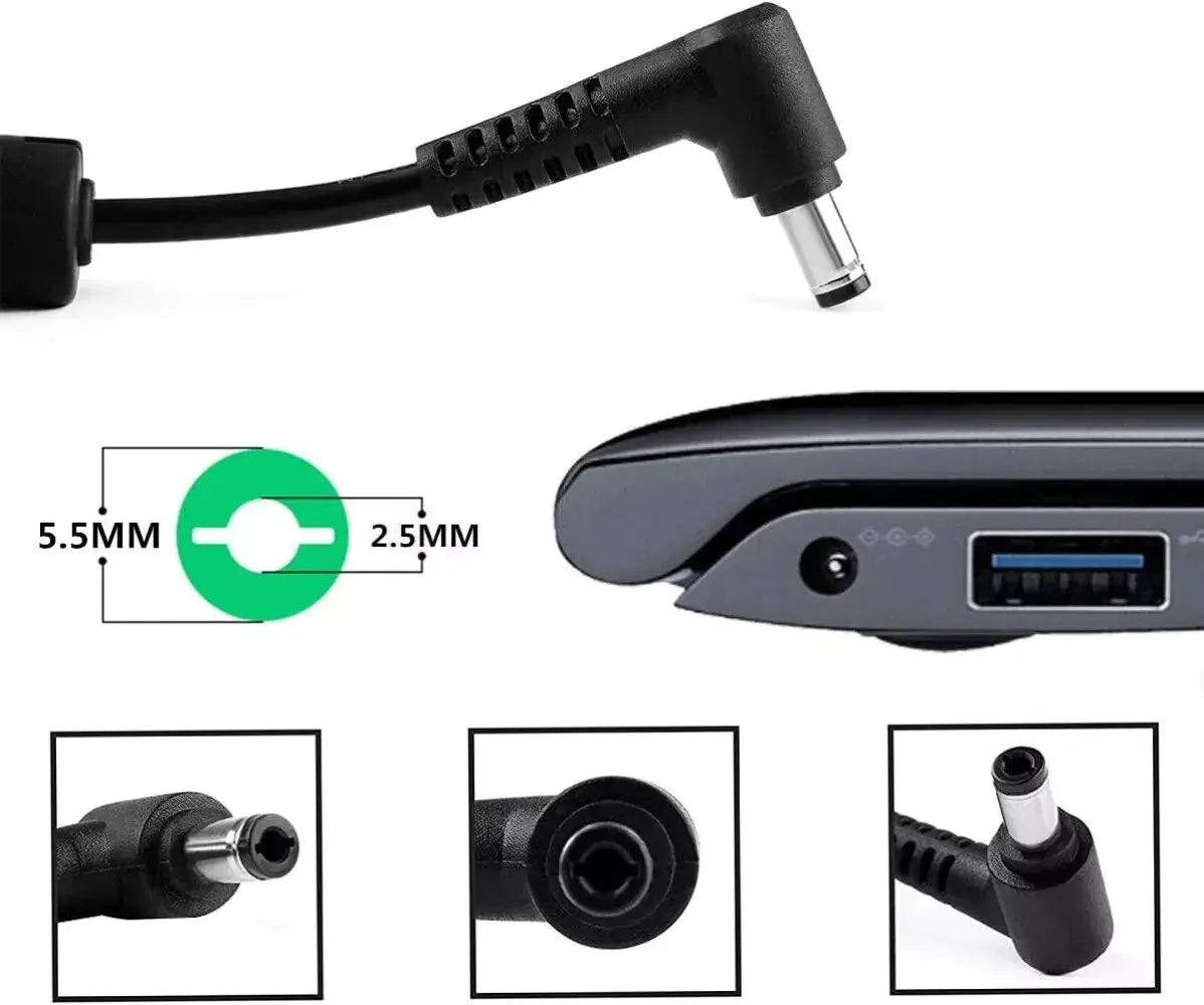 Chicony 19.5V 7.7A 150W A17-150P2A A150A021P AC Adapter Charger For GIGABYTE G5 MD MD-51US123SH P15 P15F-950-704S Aero 14-K8 V8
