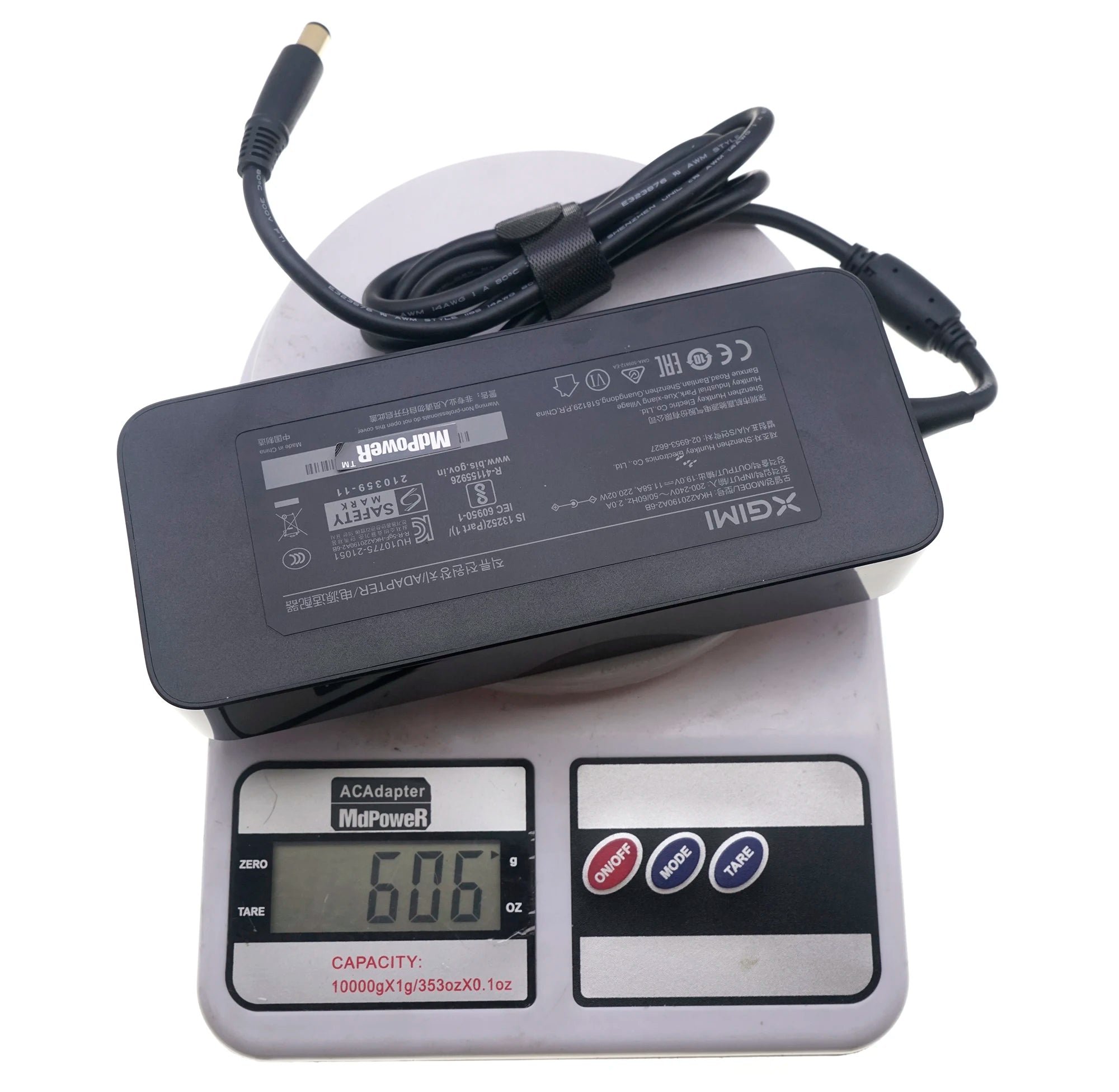 Genuine 19V 11.58A 220W 220V AC Power Adapter Charger HKA220190A2-6B For XGIMI Projector H3S RS Pro 2 Horizon Power Supply