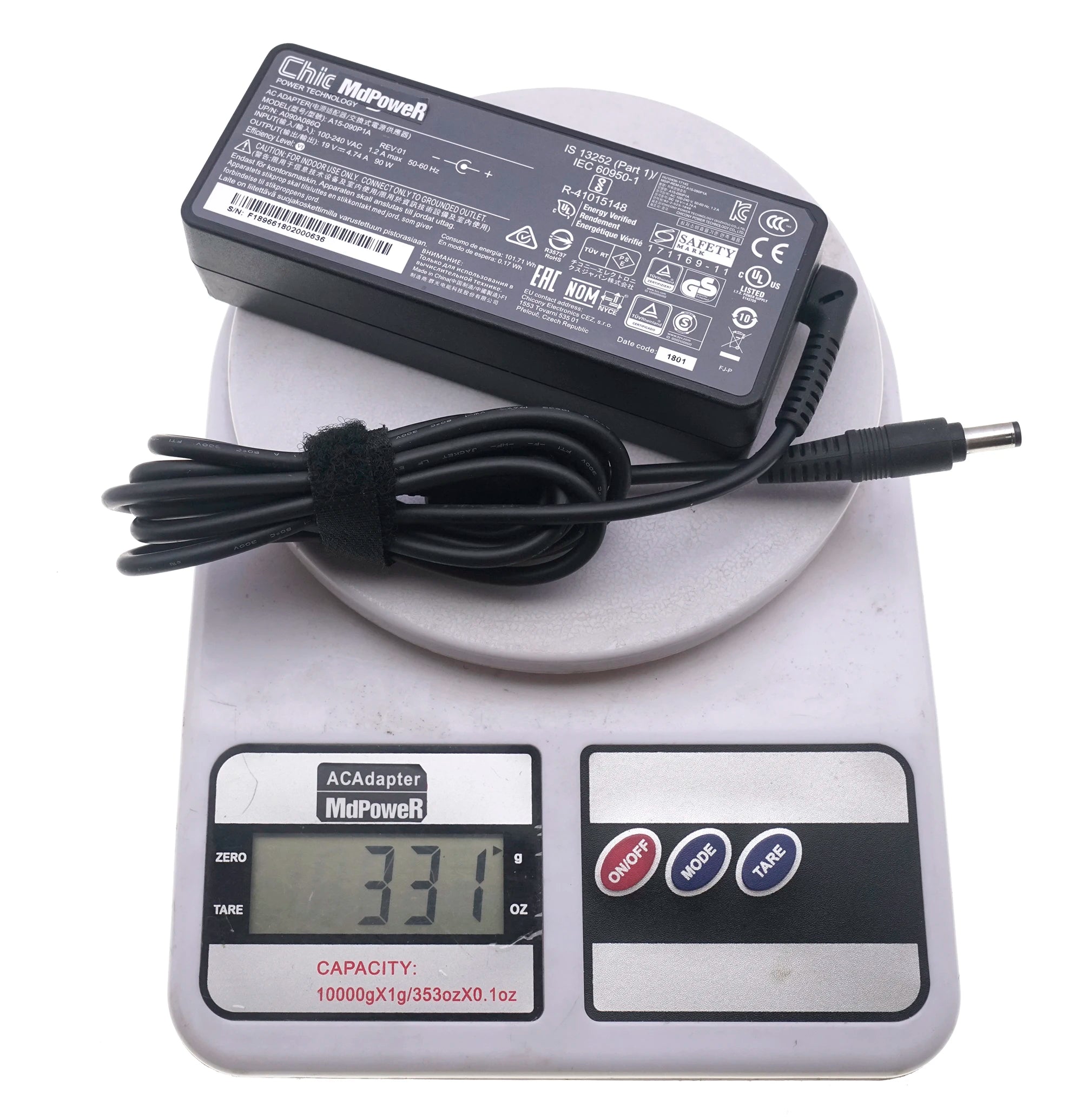 Original For MSI PS42 90W AC Adapter A10-090P3A A15-090P1A A16-090P1A A17-090P1A A090A087L A090A029H 19V 4.74A 5.5*2.5mm