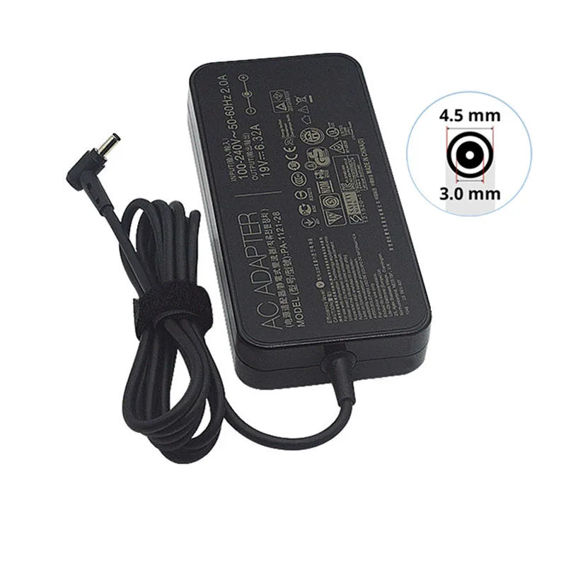 19V 6.32A 120W Genuine Laptop AC Adapter For Asus X570Z X560U N75SF N76V N76VZ N73S N551 G501J PA-1121-28 ADP-120RH B A15-120P1A