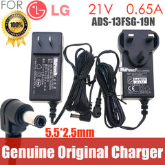 Original ADS-13FSG-19N EAY63129704 21V 0.65A Battery Charger For LG VS8400SCW Vacuum cleaner Power Supply US UK Plug