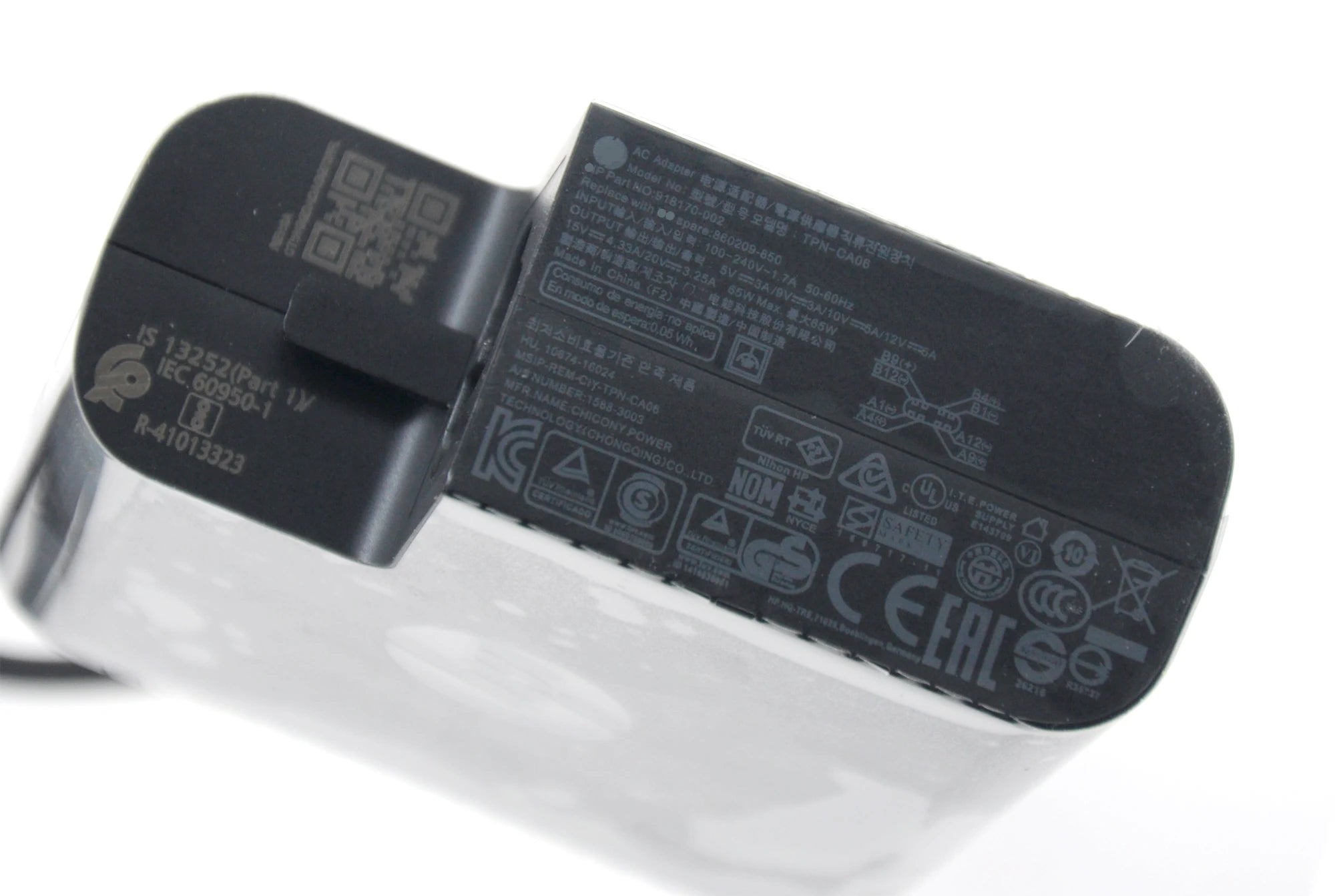 65W Laptop Charger USB C Type-C TPN-CA06 AC Adapter for HP Elitebook Spectrex X360 1030 1040 G2 G3 G4 G7 13 15 Pro 14-DB0006AU