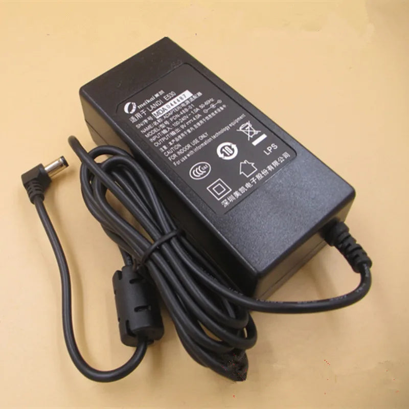 Genuine Meikai PDB-48B-01 9V 4A 36W AC Adapter Charger For LANDI  E530 POS Power Supply