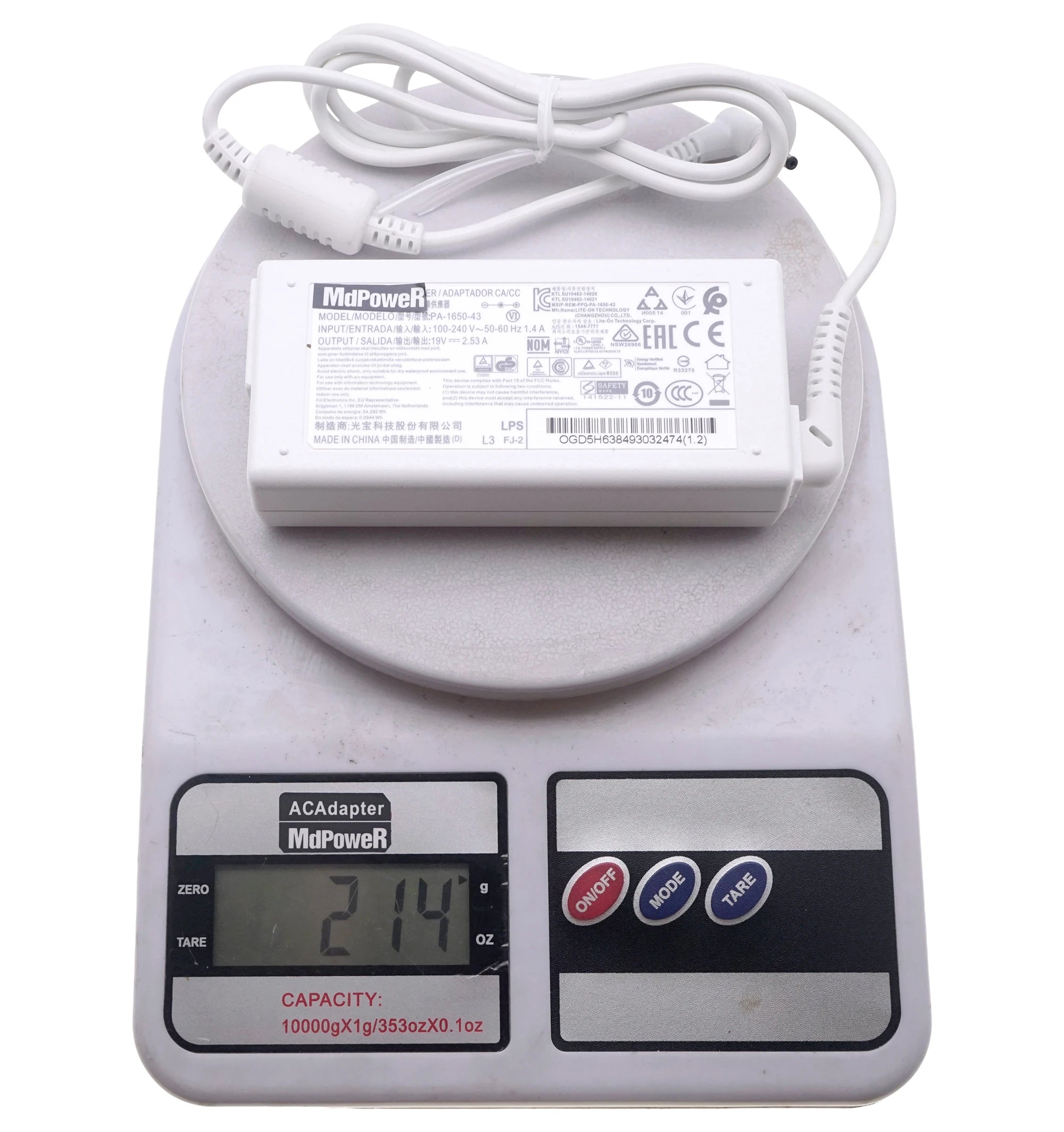 New Original 19V 2.53A FOR LG gram 17Z90N-R.AAC8U1 17Z990-R.AAS7U1 ADS-48MS-19-2 19048E PA-1650-43 AC Adapter Power supply