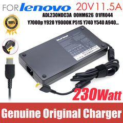Original 20V 11.5A 230W AC Adapter for Lenovo Legion Y740 Y920 Y540 P70 P71 P72 P73 Y7000 Y7000P Y9000K A940 Charger 00HM626