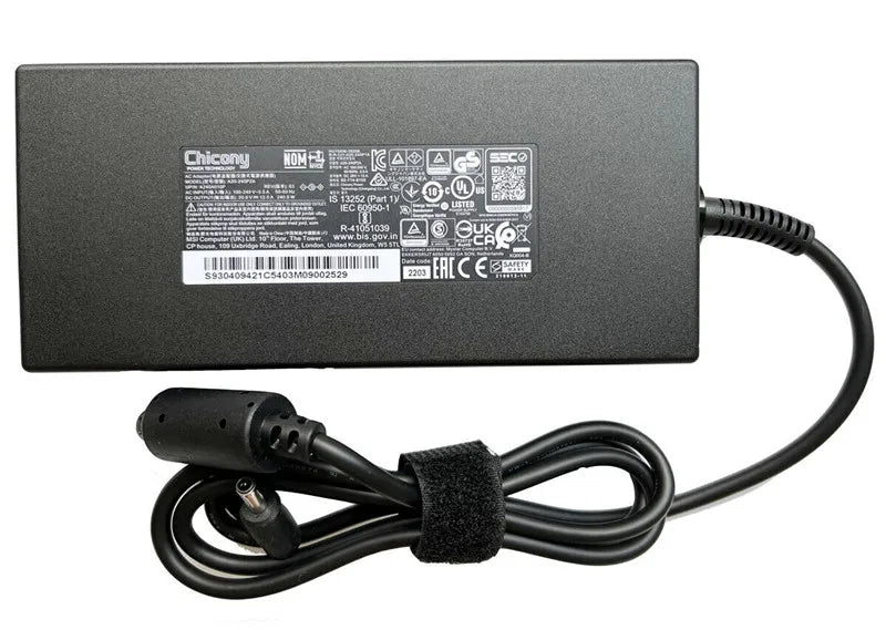 20V 12A 240W Original AC Adapter Charger For Gigabyte AORUS 17 YE5-A4US544SP Gaming Laptop Power Supply A20-240P2A  A240A010P