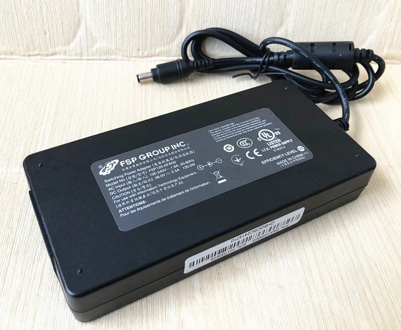 Original 48V 2.5A 120W FSP FSP120-AFA FSP120-AFAN2 AC Adapter Adaptor Charger For Hikvision Video Recorder POE DVR Power Supply