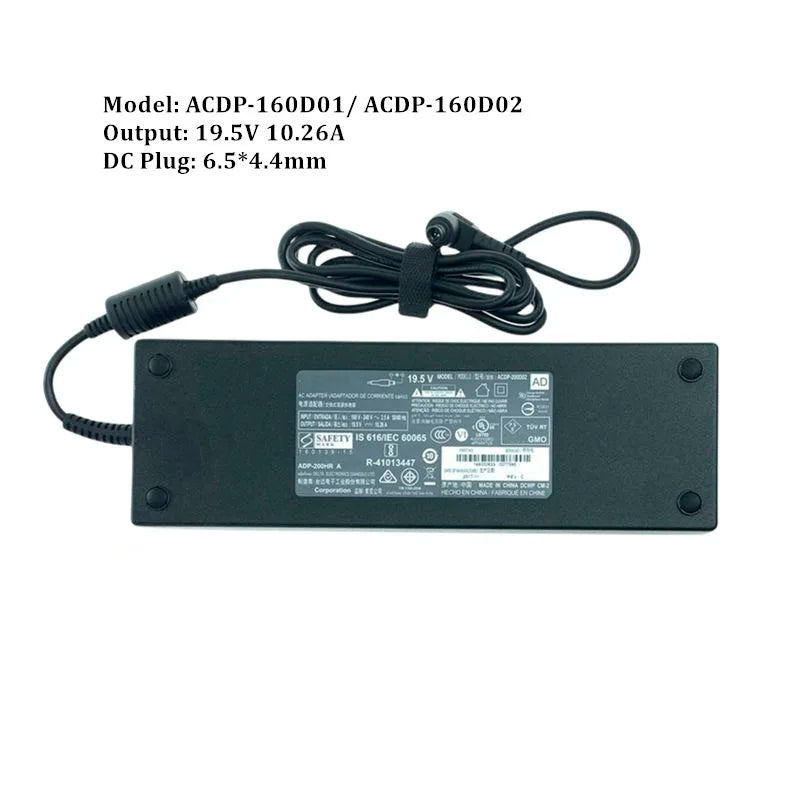 19.5V 10.26A Genuine AC Power Adapter Charger for Sony Bravia TV 55X9000E 55S8500D ACDP200W ADP-200HR A ACDP-200D01 ACDP-200D02