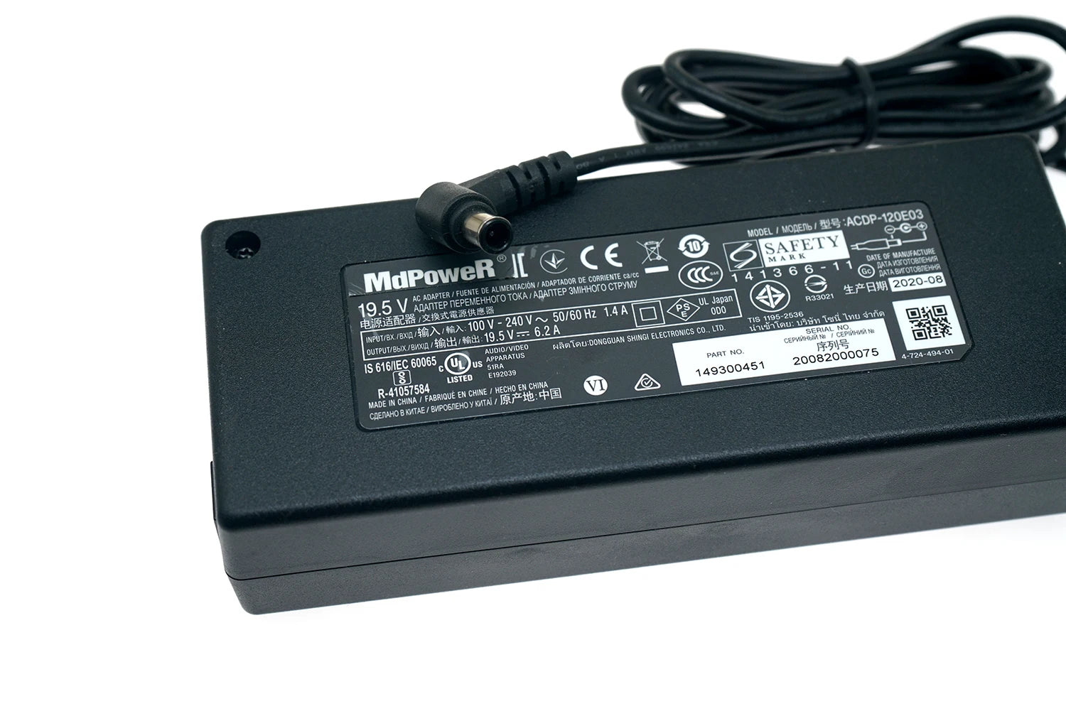 Genuine ACDP-120E02 ACDP-120E03 19.5V 6.2A 120W AC Adapter Charger for Sony KDL-55W800C KLV-32W700B LCD LED TV Power Supply