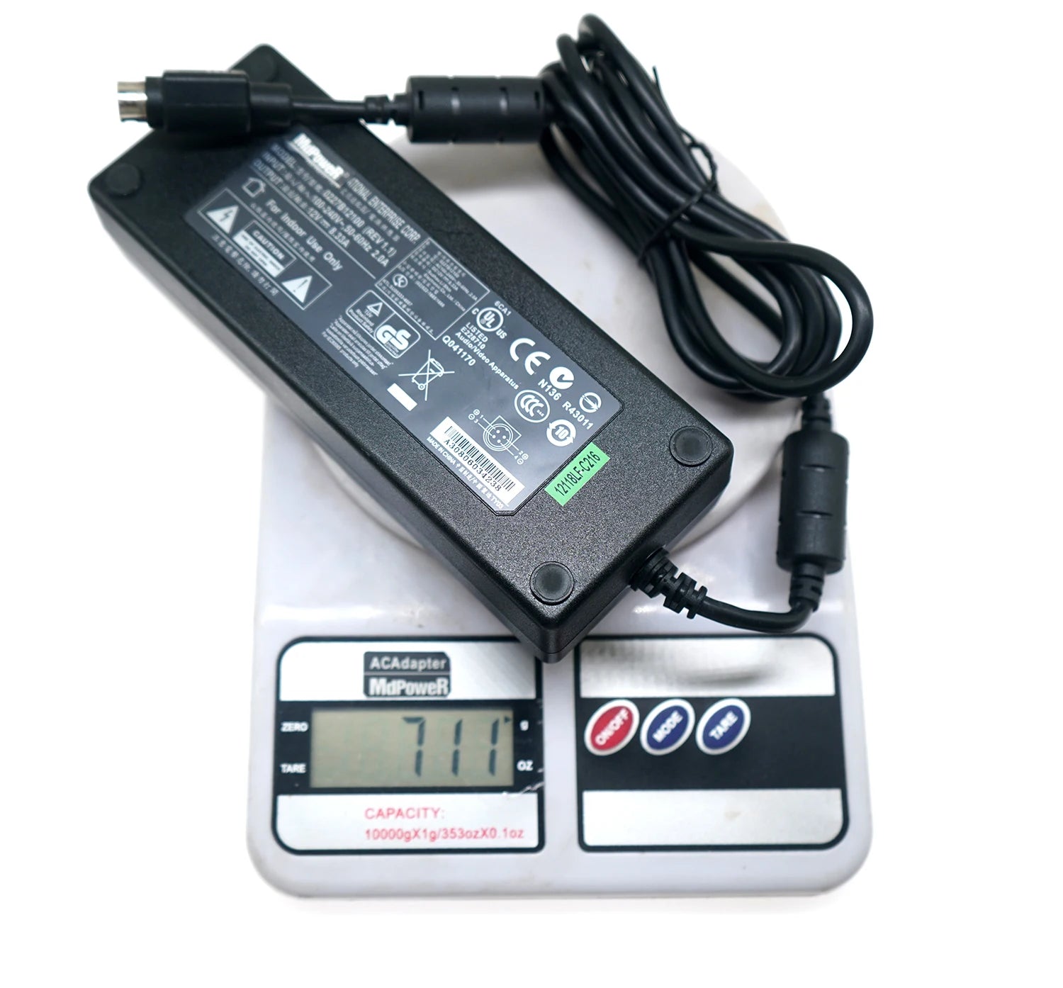 Genuine LI SHIN 12V 8.33A 100W 4PIN EA11001E-120 AC Power Adapter For NAS QNAP TS-419P II NAS SYNOLOGY DS410 Charger 0227B12100