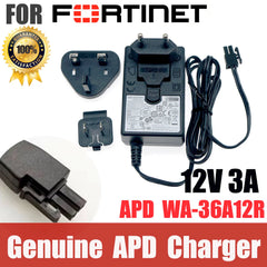 12V 3A 36W AC Adapter Power Charger For fortigate FORTINET AD036RAB-FTN3 FG-60D 30E-3G4G 60E Fortiwifi FSP036-RBBN2  WA-36A12R