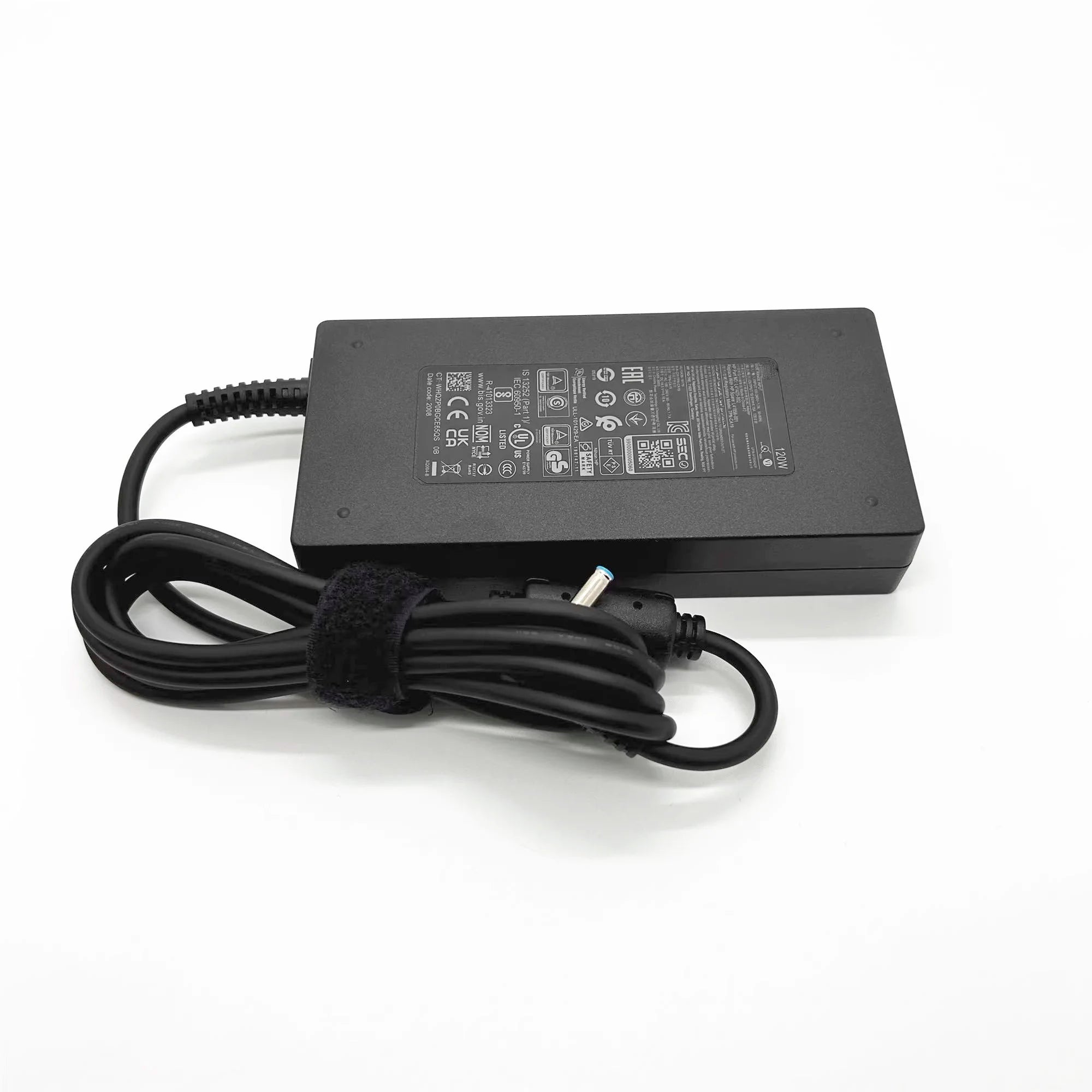 For HP Laptop Charger Genuine 19.5V 6.15A 120W TPN-CA19 TPN-DA19 TPN-LA18 L41423-002 L41856-001 Power Supply AC Adapter Blue Tip