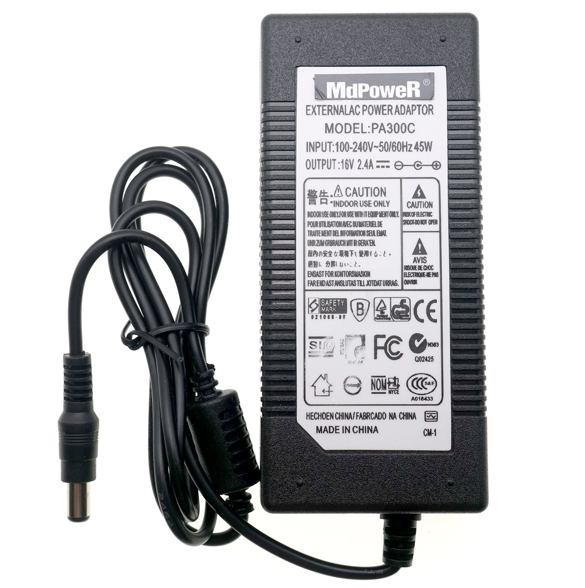 PA-300C 16V 2.4A AC Adapter Charger For YAMAHA PSR-S550 PSR-S650 PSR-S670 PSR-S770 PSR-S970 PSR-S775 Piano Power Supply