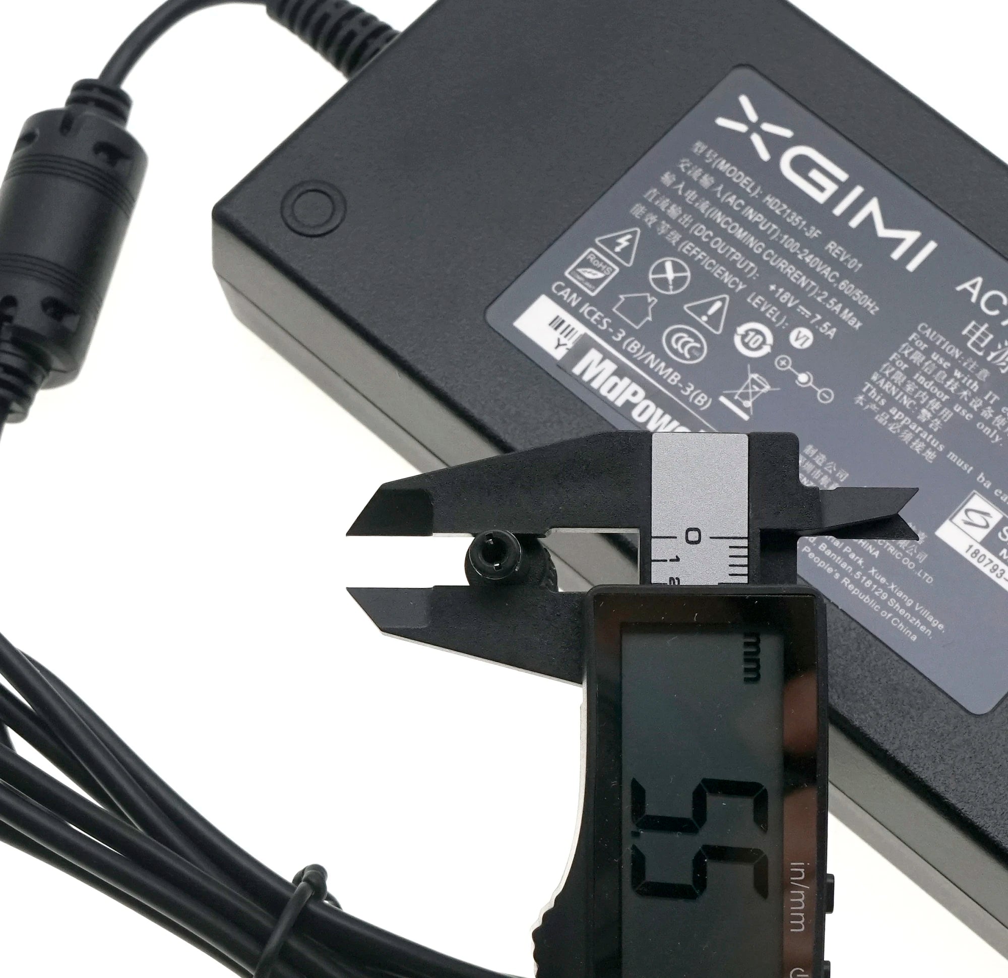 Genuine For XGIMI Projector H2 XHAD01 H1S Z5 Z4X Z6 Z3 Z8X AC Adapter 18V 7.5A 135W HKA13518075-1F Power Charger HKA13518075-1E