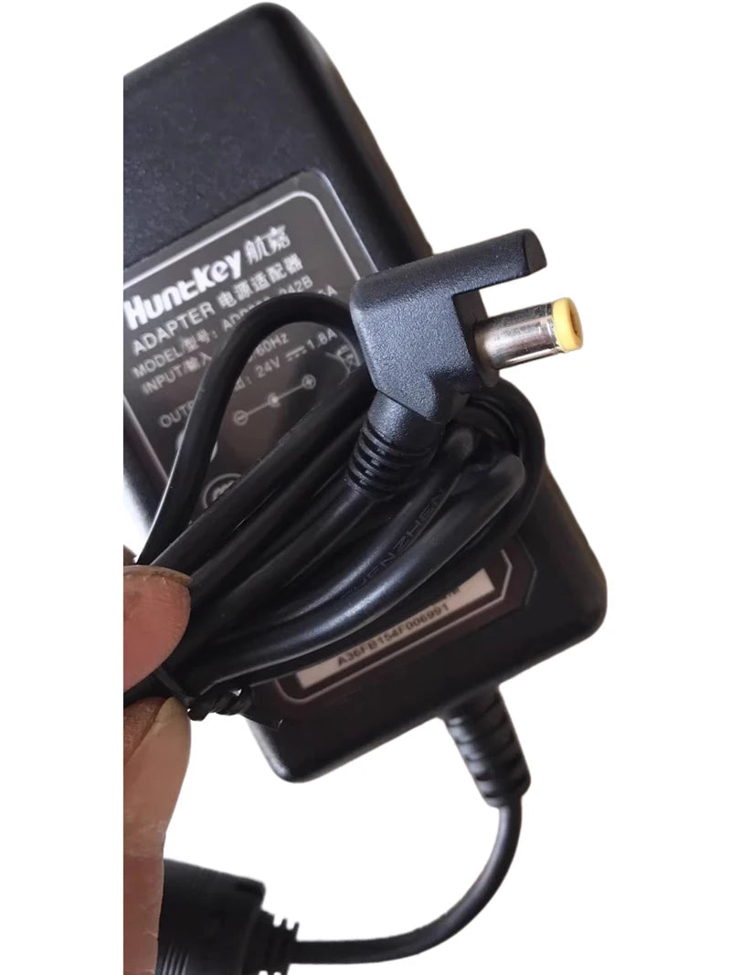 Genuine HUNTKEY ADP036-242B Power Supply 24V 1.8A AC Adapter Charger 5.5*2.5mm DC Plug