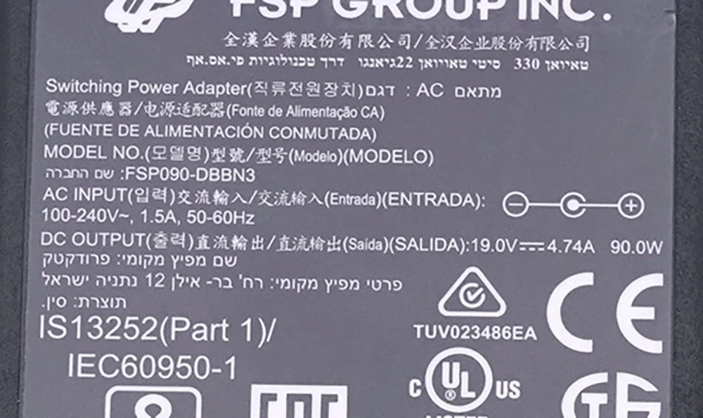 FSP 90W Original AC Adapter Switching Power Supply FSP090-DIEBN2 FSP090-ABAN2 FSP090-DBBN3 19V 4.74A 90W 5.5*2.5mm FSP090-BMAB1