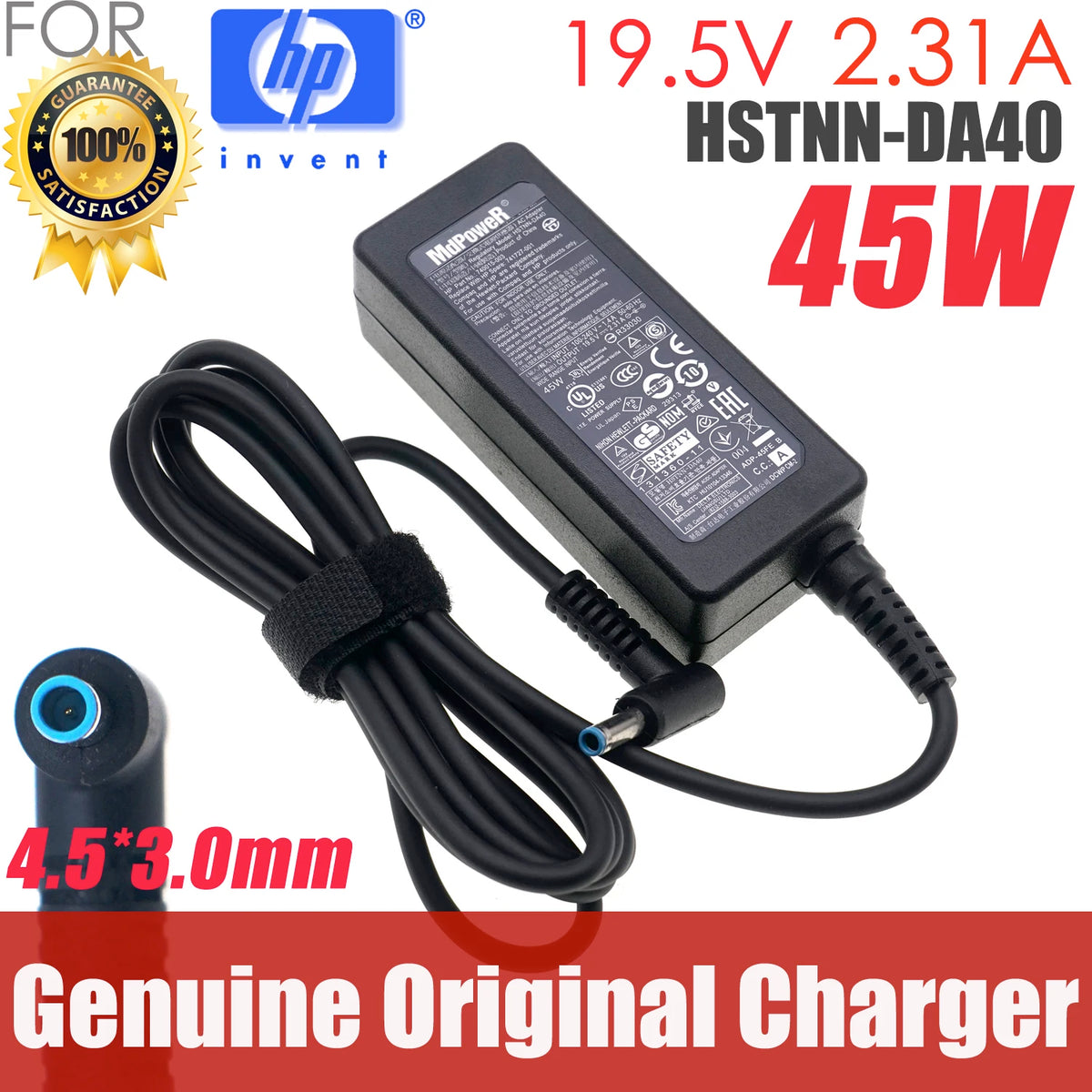 Original 19.5V 2.31A 45W TPN-LA15 L25296-001 741727-001 AC Adapter Charger For HP HSTNN-CA40 TPN-FA02 TPN-Q242 TPN-C126 TPN-Q182