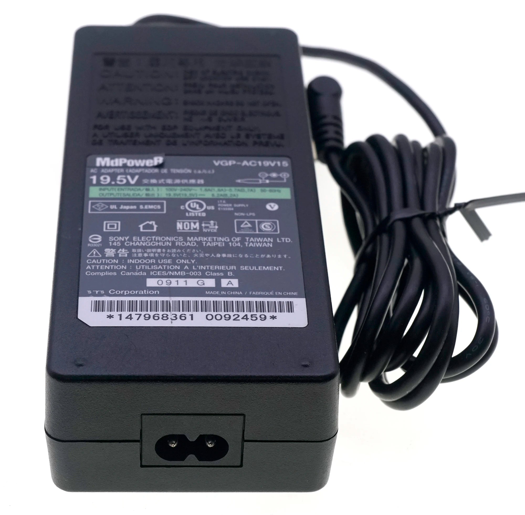 19.5V 6.2A For Sony Bravia LCD/LED TV Power Supply laptop AC Adapter Charger VGP-AC19V15 VGP-AC19V45 VGP-AC19V52 PCGA-AC19V7