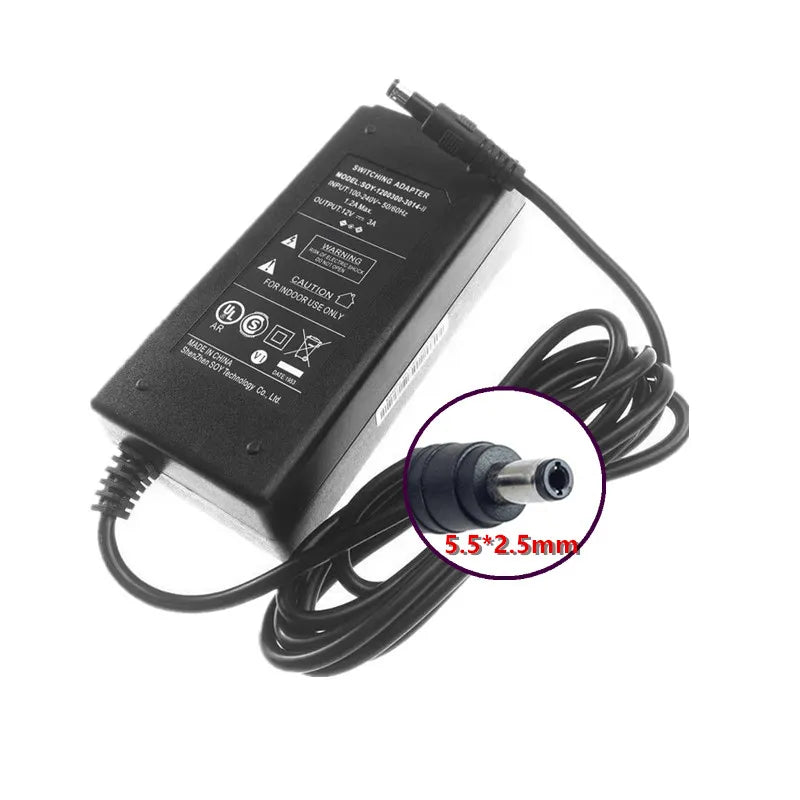 12V 3A 2.5A Replacement AC Adapter Power Supply for Virgin Media Hub 4 Router Charger