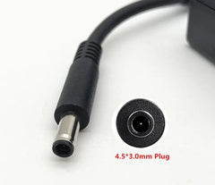 19.5V 4.62A 4.5*3.0mm 90W Original Power Adapter AC Charger for Dell Inspiron Latitude Vostro XPS Laptop HA90PM190 LA90PM111