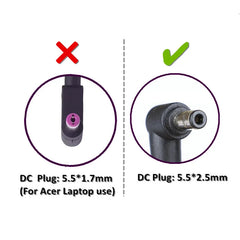 Genuine Chicony 19.5V 6.92A 135W A18-135P1A A16-135P1B AC Adapter Charger For MSI GF62 8RC-030UK Laptop 5.5mm*2.5mm A135A007P
