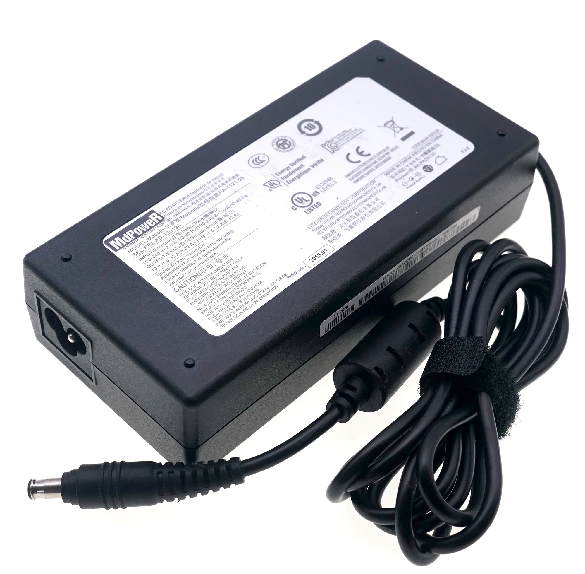 Original PA-1121-98 19V 6.32A AD-12019A 120W AC Adapter Charger for Samsung Odyssey NP800G5M-X01US NP800G5M-X02US Power Supply