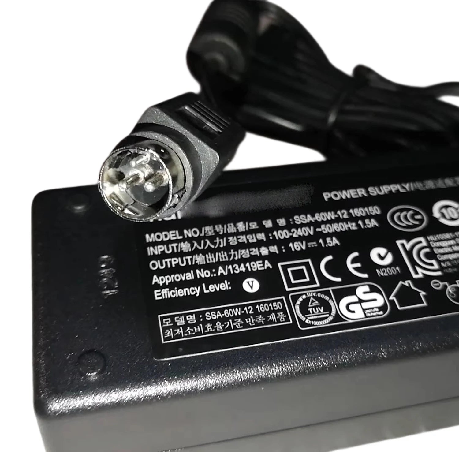 Original SSA-60W-12 160150 16V 1.5A Power Supply Charger For JBL Harman Kardon SoundSticks iii Crystal Speaker Cord 3 pin