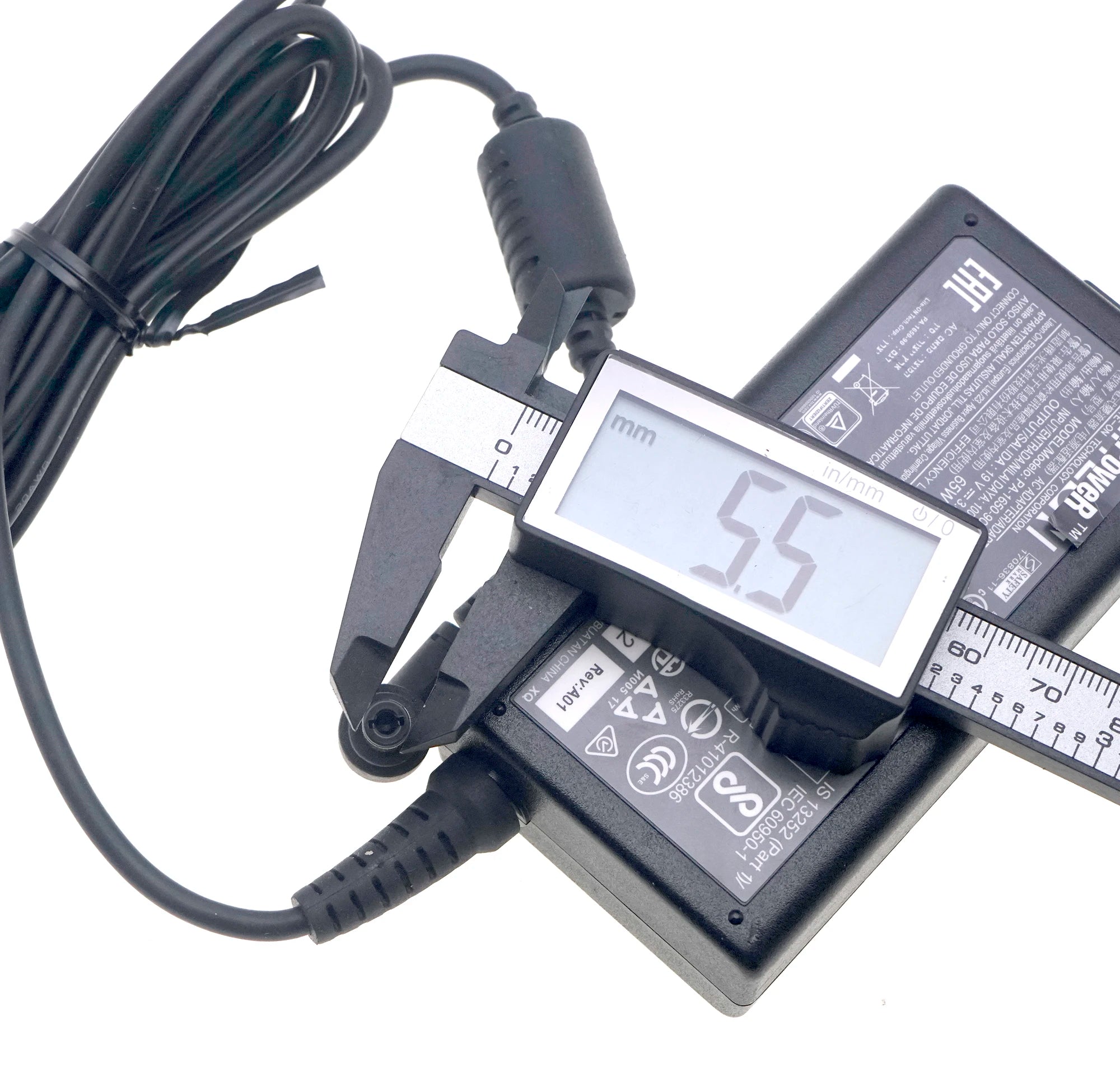 Genuine 19V 3.42A 65W 5.5x2.5mm LITEON PA-1650-90 A11-065N1A AC Adapter For GATEWAY 4028GZ 4010JP M255 CX2620h Laptop Charger