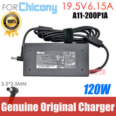 Genuine 19.5V 6.15A 120W Chicony A17-120P1A A120A041P Thin AC Adapter For Thunderobot G150S G150T N150SD Xmg A720 Power Supply