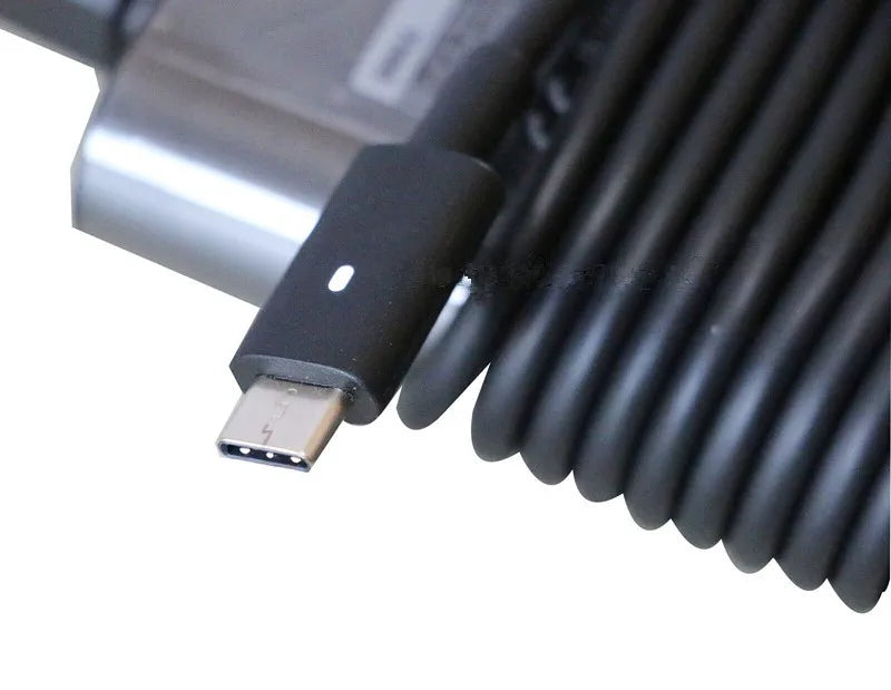 20V 2.25A 45W USB Type C Original Laptop AC Adapter Charger For Dell XPS 12 9250 XPS 13 9365 9370 9380 9310 LA45NM171 LA45NM150
