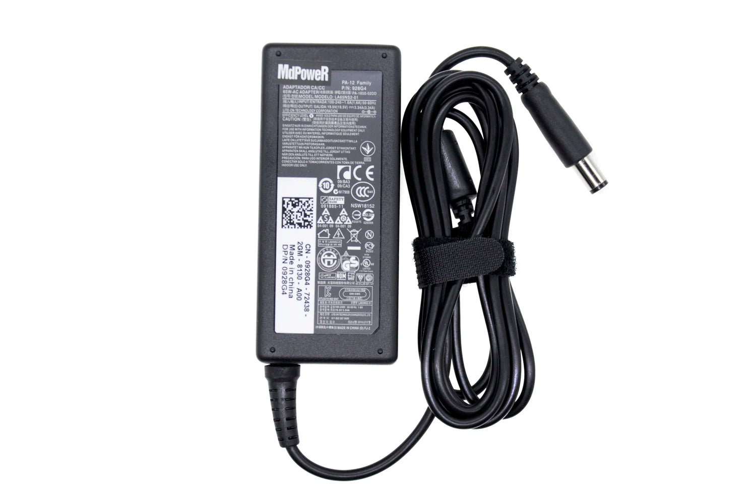 Original 19.5V 3.34A 65W AC Adapter Charger for Dell E7440 E7450 E7470 M431R n4030 N4110 ADP-65TH F DA65NM111-00 FA065LS1-01