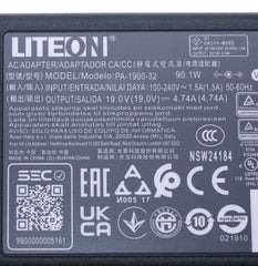 Genuine Liteon PA-1900-32 90W 19V 4.74A AC Adapter For ACER ASPIRE 3610 5735 1410 4741G Laptop PA-1900-34 A10-090P3A ADP-90MD H
