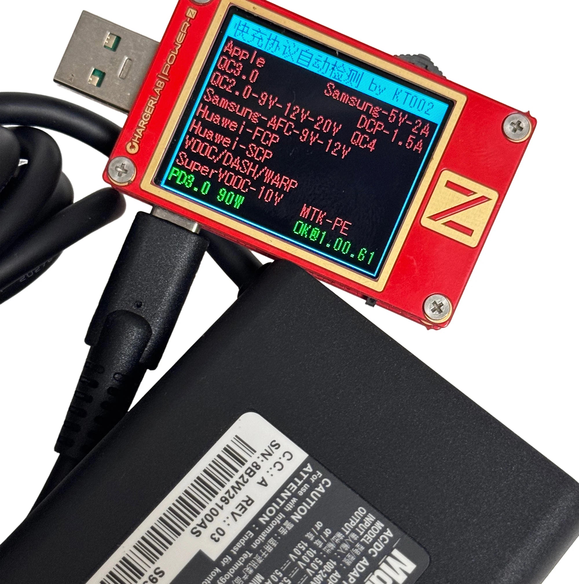 Original ADP-90FE D 90W 20V 4.5A USB-C AC Adapter for MSI Summit E14 A11SCS-088 A11SCST A11SCST-087 E15 A11SCST/GTX1650 Charger